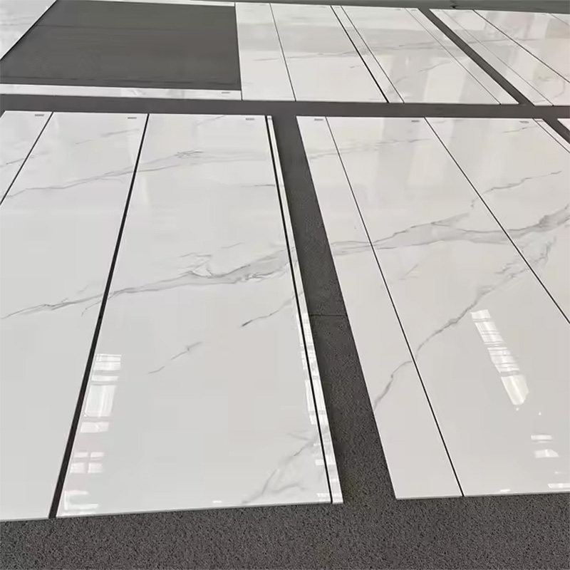Best Selling Calacatta White Sintered Stone Tiles for Interior Wall and Floor Decor