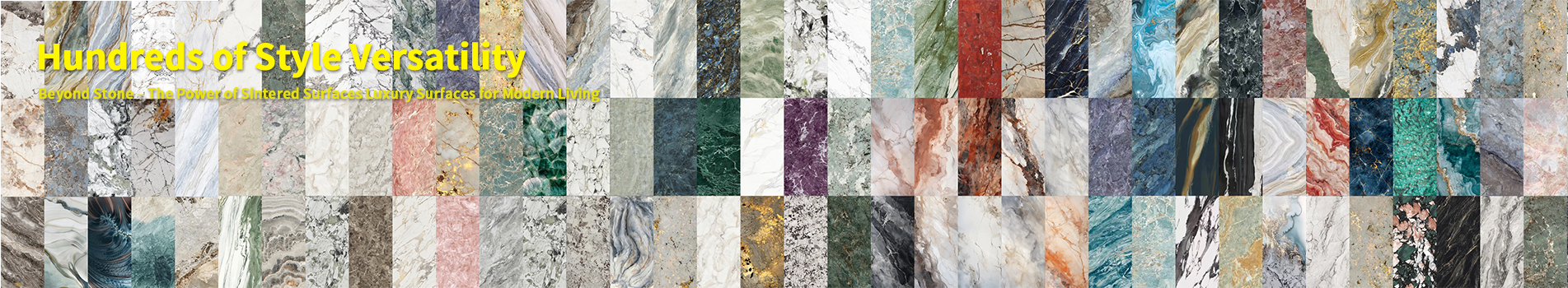 Sintered Stone · Redefining Future Spaces From kitchens to facades, beauty meets performance
